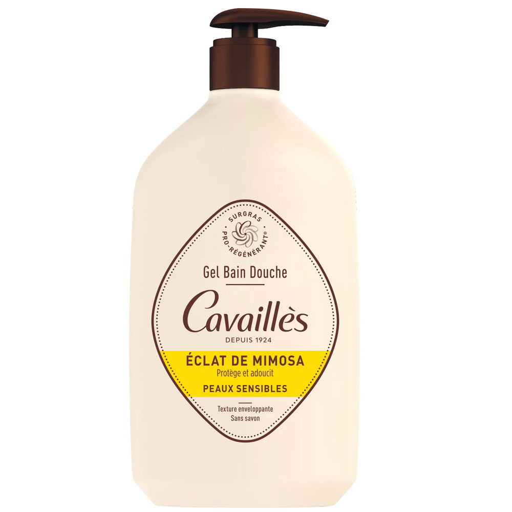 Cavaillès Surgras Pro-Regenerating Eclat de Mimosa Bath &amp; Shower Gel 1L