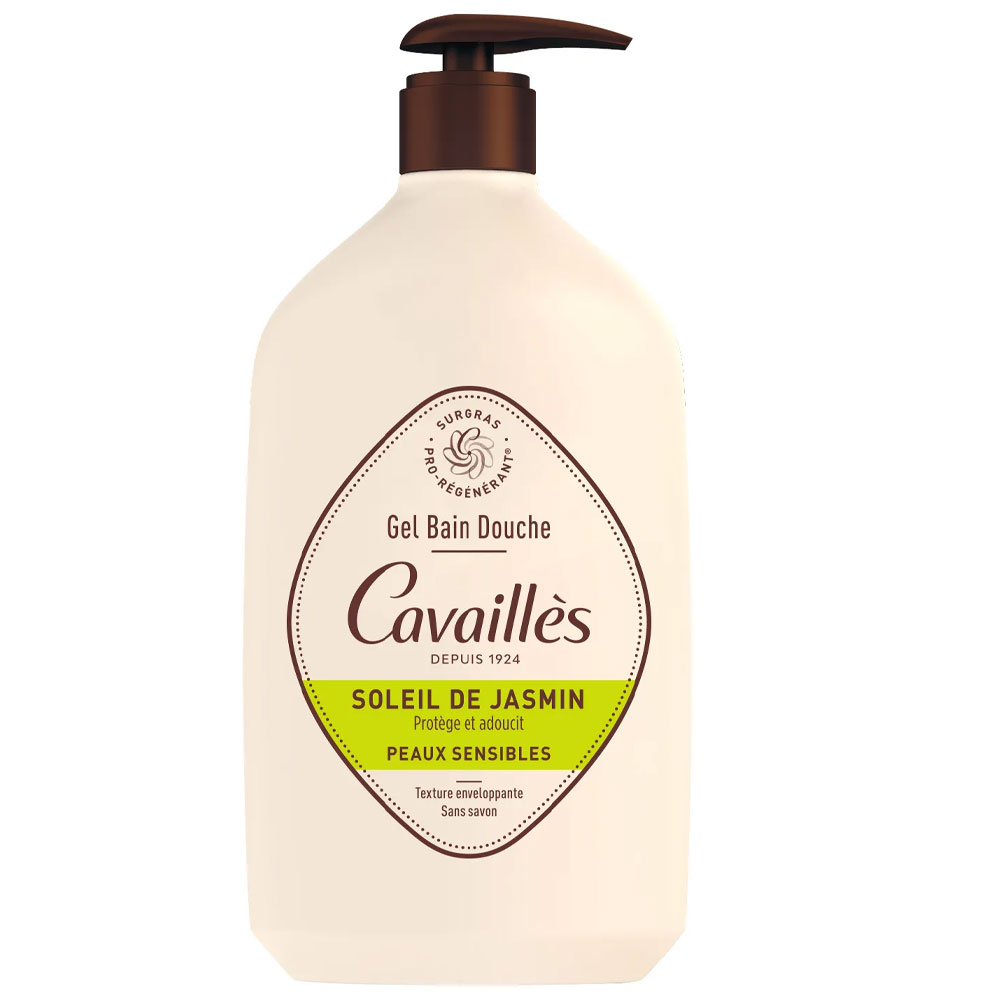 Cavaillès Surgras Pro-Regenerating Sun de Jasmin Bath &amp; Shower Gel 1L