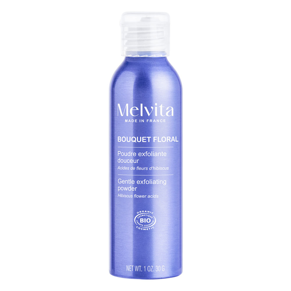 Melvita Floral Bouquet Organic Gentle Exfoliating Powder 30g