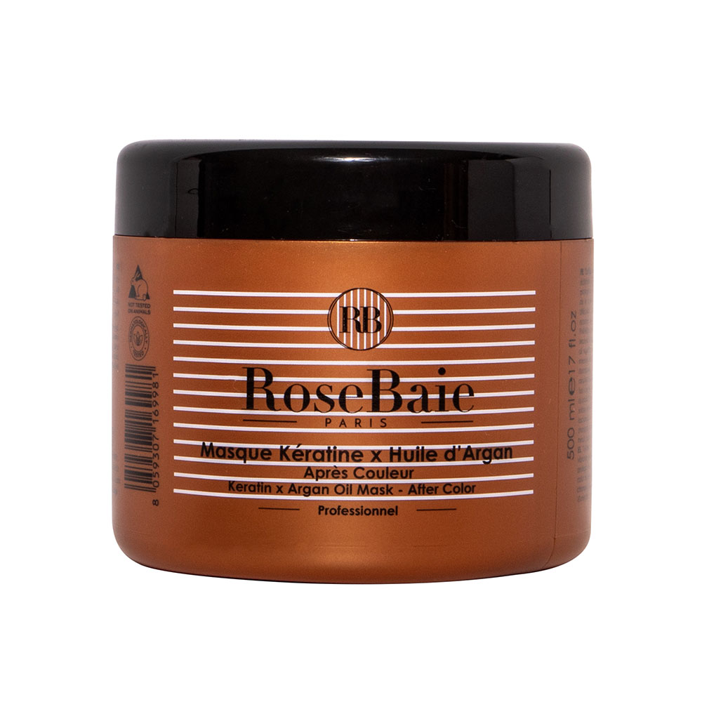Rosebaie Argan Oil Keratin Masks Colouring hair 500ml