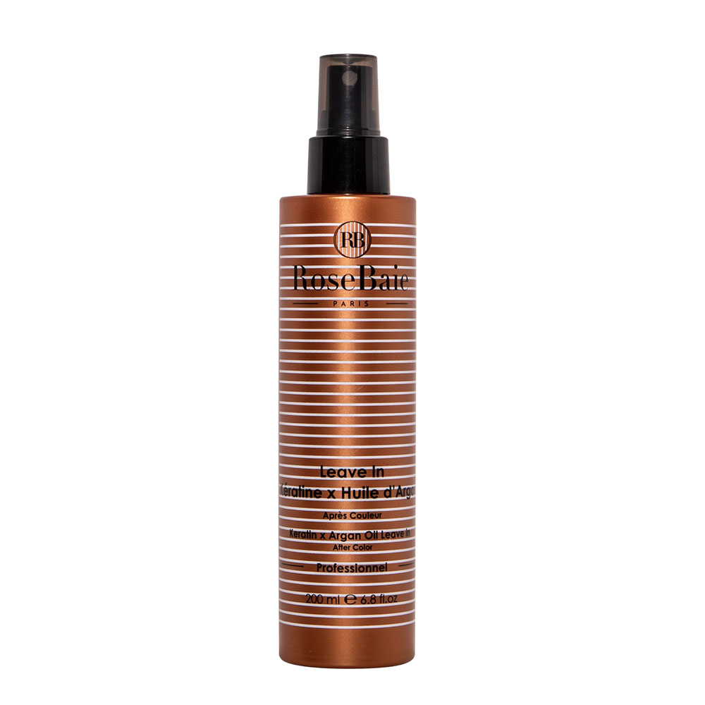 Rosebaie Argan Oil Leave in Keratin Colouring hair 200ml