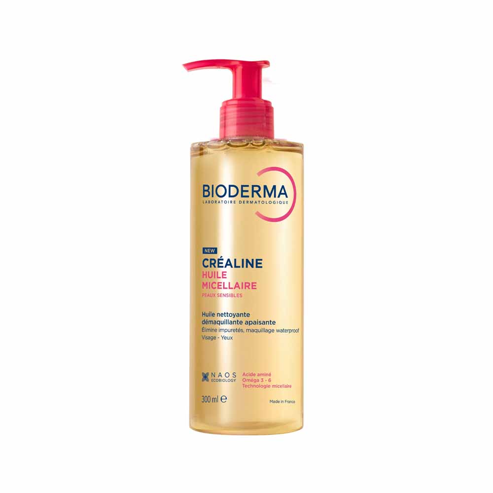 Bioderma Crealine Micellar oil for sensitive skin 300 ml