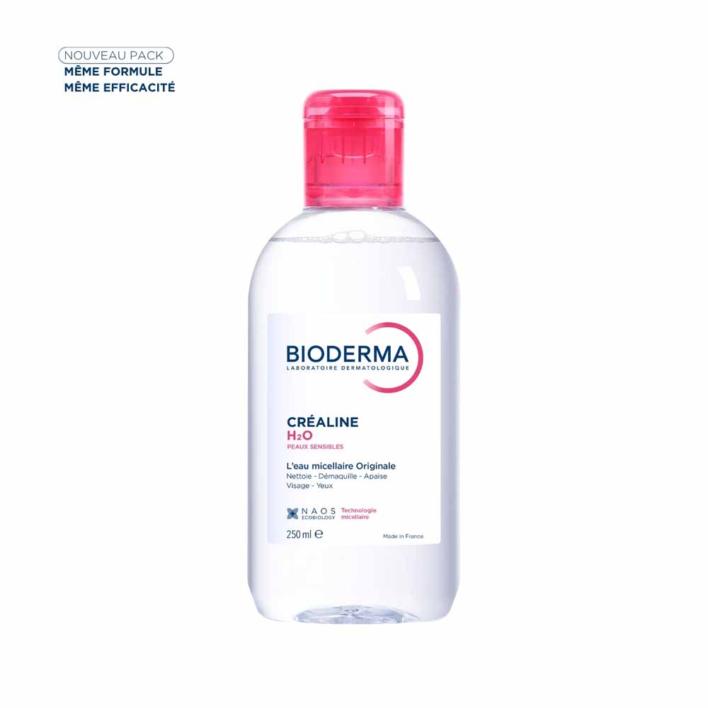 Bioderma Crealine Make-up removing Micellar Solution H2O Peaux Sensibles 250ml