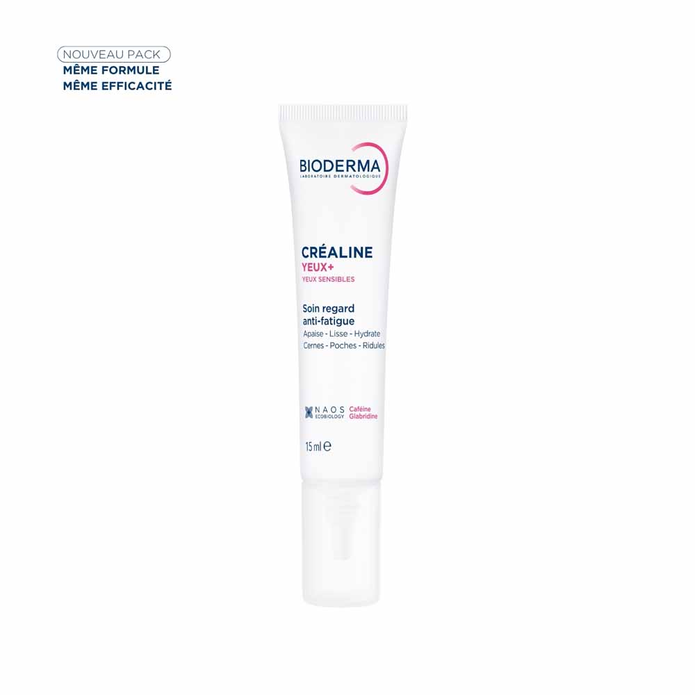 Bioderma Crealine Yeux+ anti-fatigue eye care Sensitive Skin 15 ml