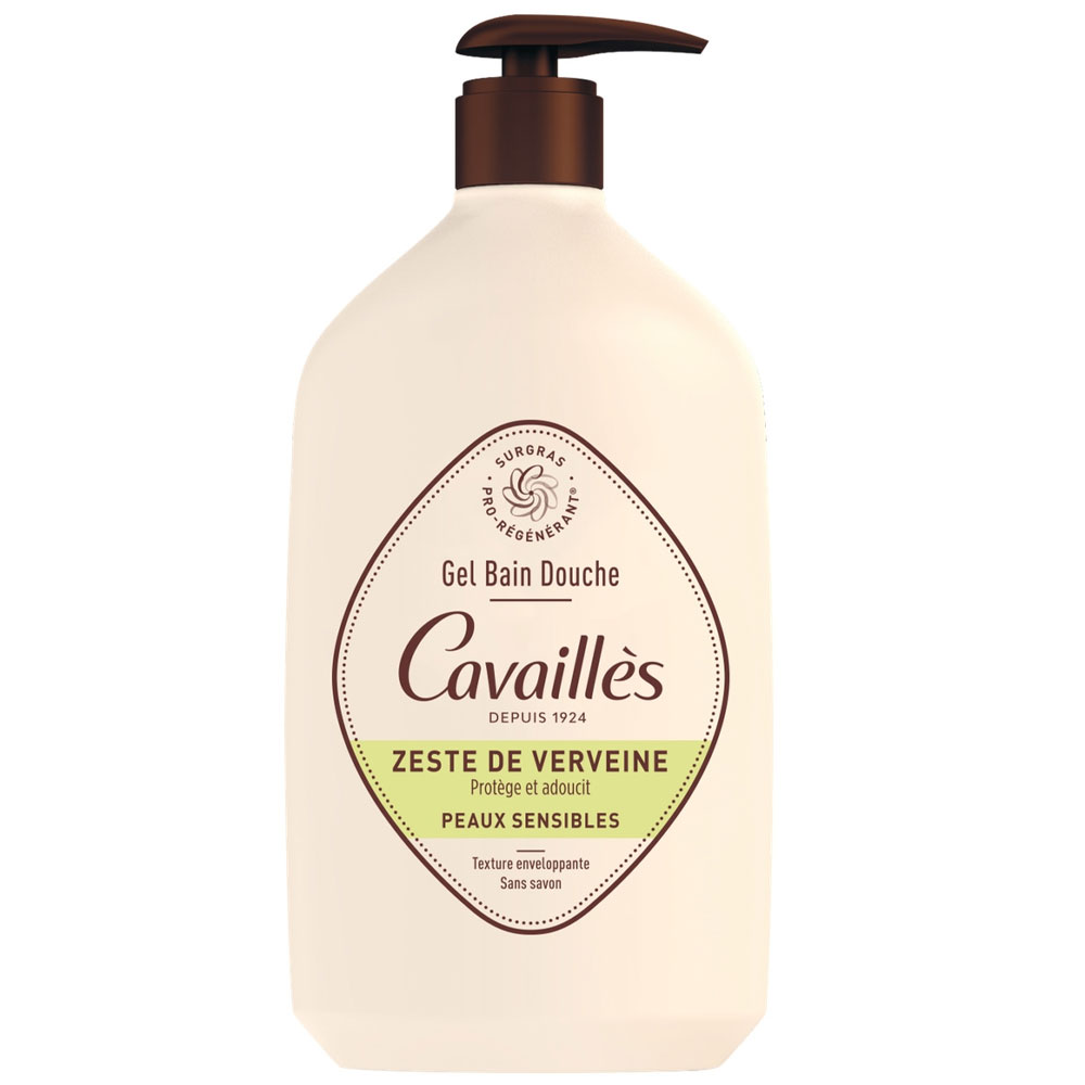 Cavaillès Surgras Pro-Regenerating Verbena Zest Bath &amp; Shower Gel 1L