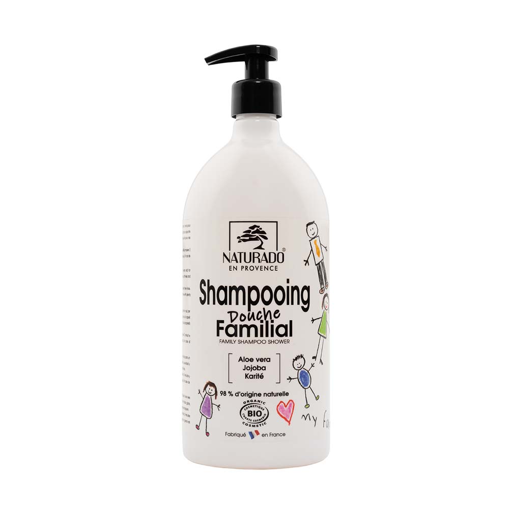 Naturado Organic Aloe Vera Jojoba Family Shampoo 1l