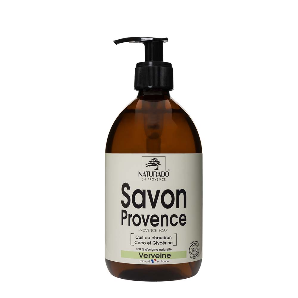 Naturado En Provence Savon De Provence With Organic Vervain 500 ml