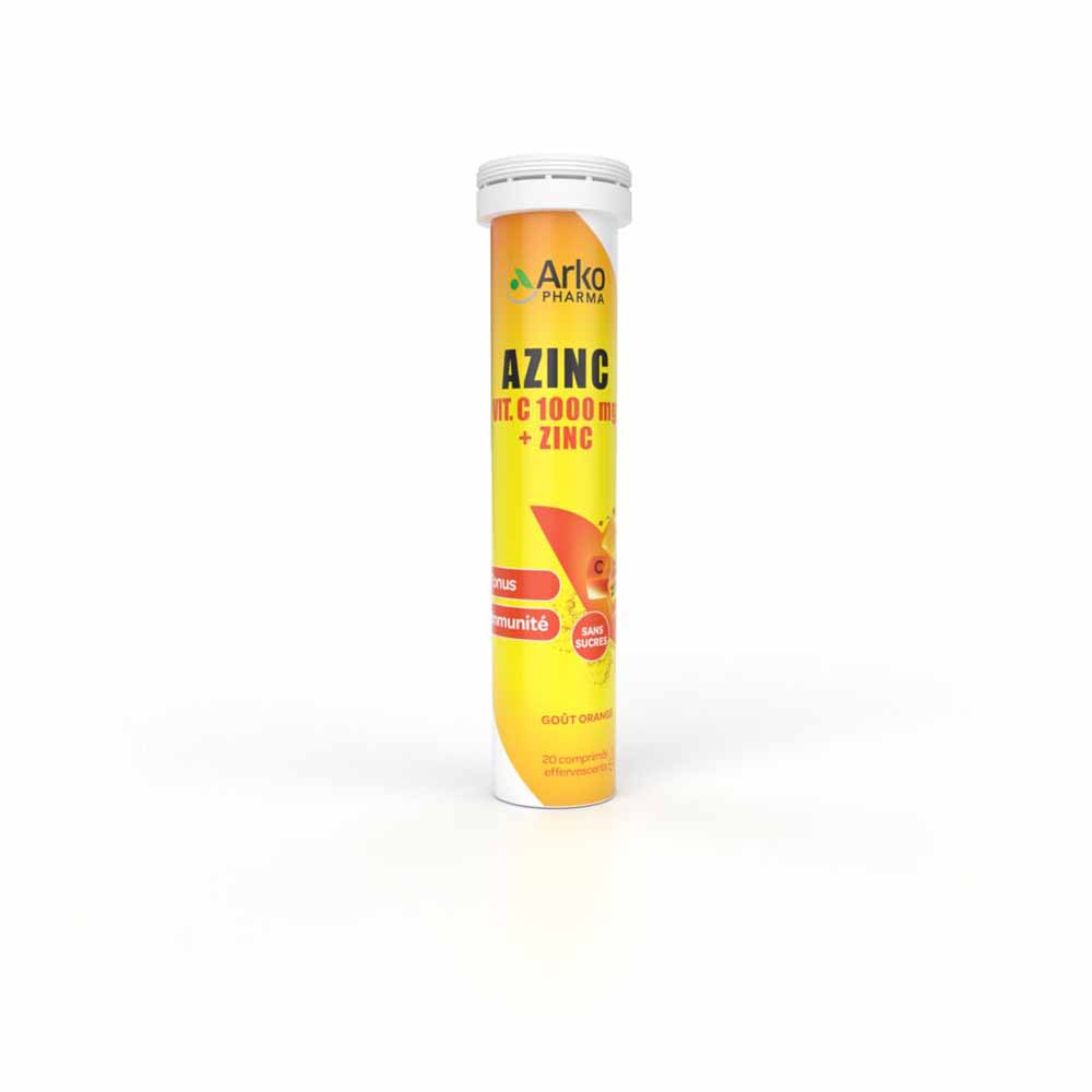 Arkopharma Azinc Vitamin C 1000mg + Zinc 20 tablets