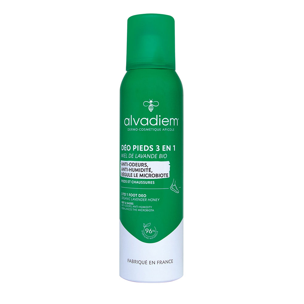 Alvadiem 3-in-1 foot deodorant 150 ml