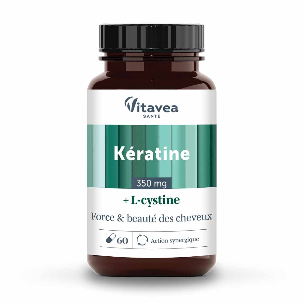Vitavea Santé Keratin + L-Cystine Hair Strength &amp; Beauty 60 capsules