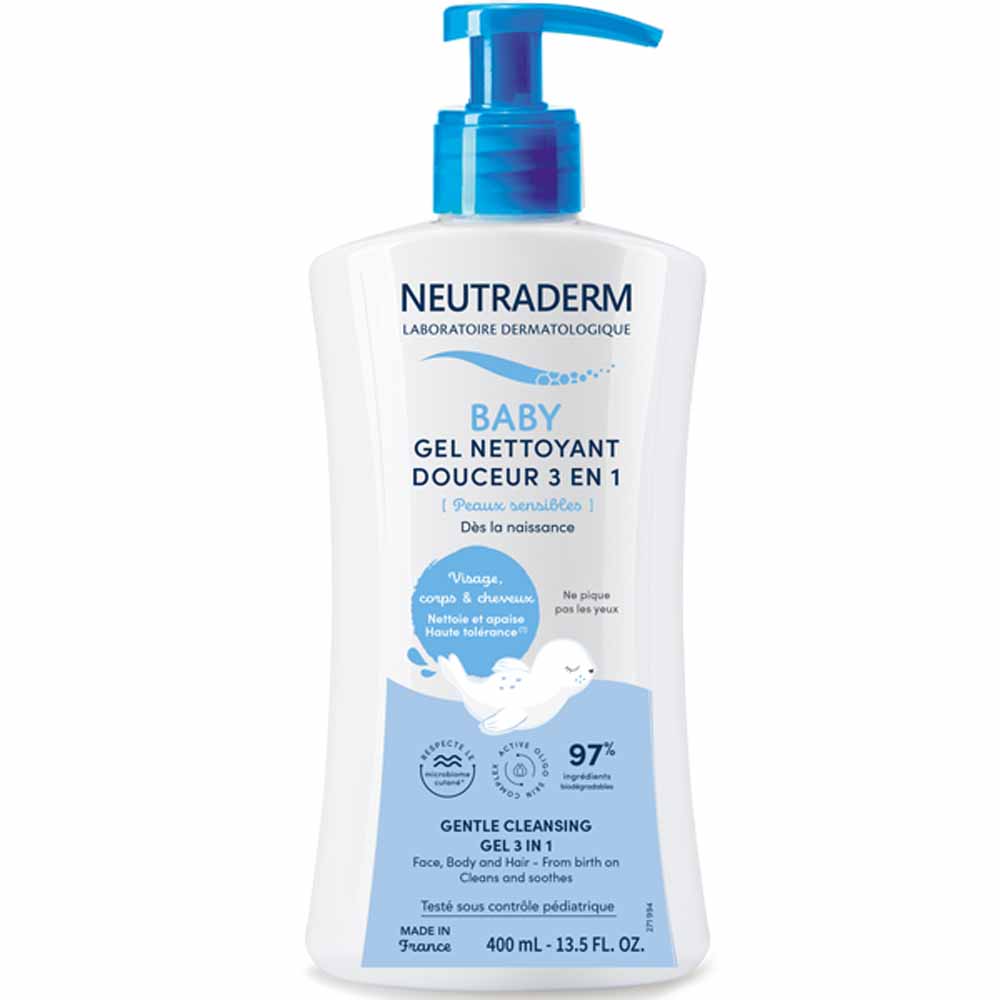 Neutraderm Baby Gentle Cleansing Gel 3-in-1 Sensitive skin 400ml