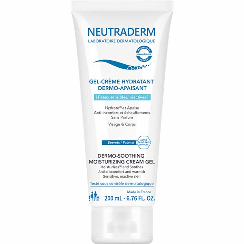 Neutraderm Dermo-soothing Moisturising Gel Cream Sensitive, reactive skin 200ml