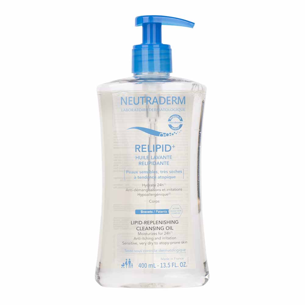 Neutraderm Relipid+ cleansing oil for sensitive skin 400 ml