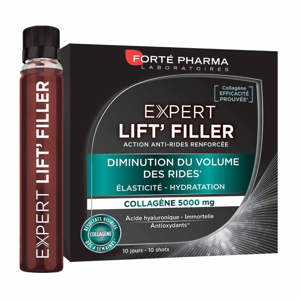 Forté Pharma Beauty Expert Lift-filler hyaluronic acid and collagen 10 shots