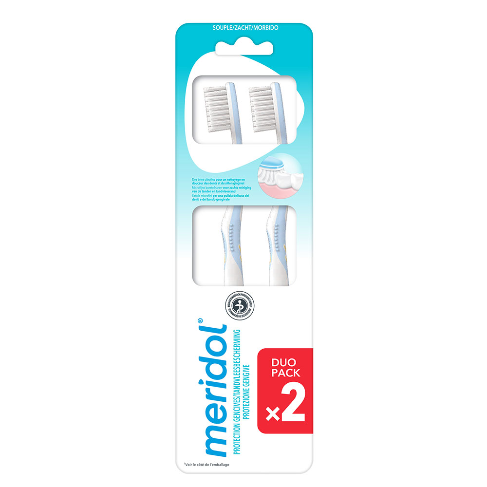 Meridol Flexible Toothbrush x2