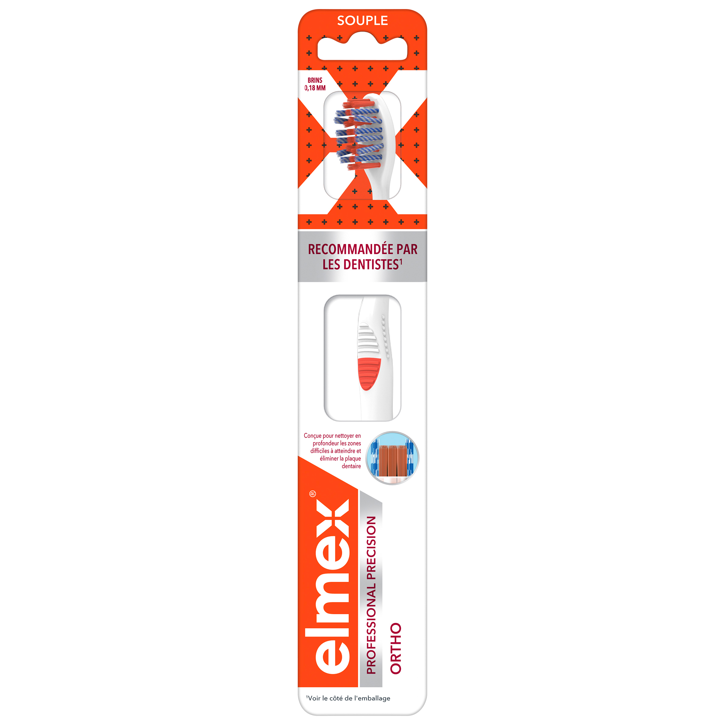 Elmex Anti-caries Ortho Orthodontic Toothbrush