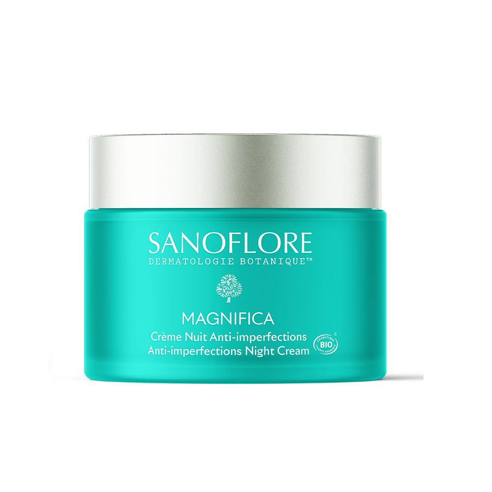 Sanoflore Magnifica Organic Night Cream Peau Grasses Tendance Acneique 50ml