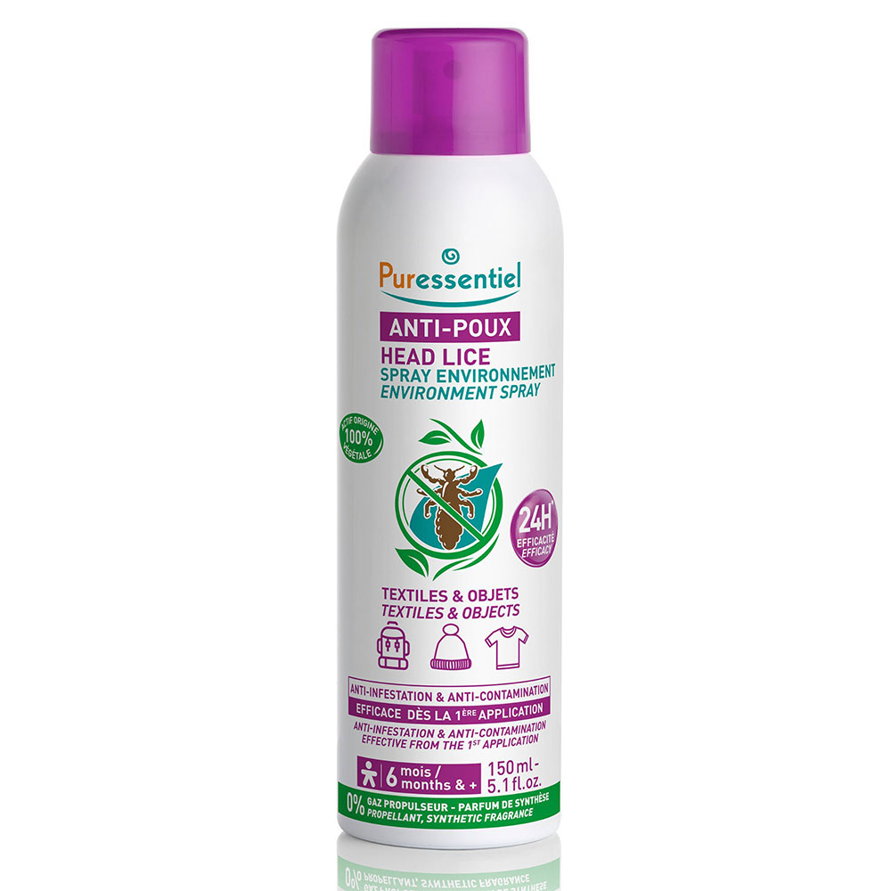 Puressentiel Anti-Lice Fabric and object repellent spray 150 ml