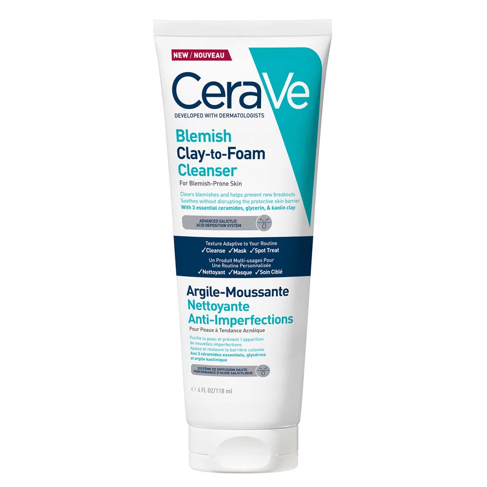 Cerave Clay-Foaming Anti-Imperfection Cleanser 118ml