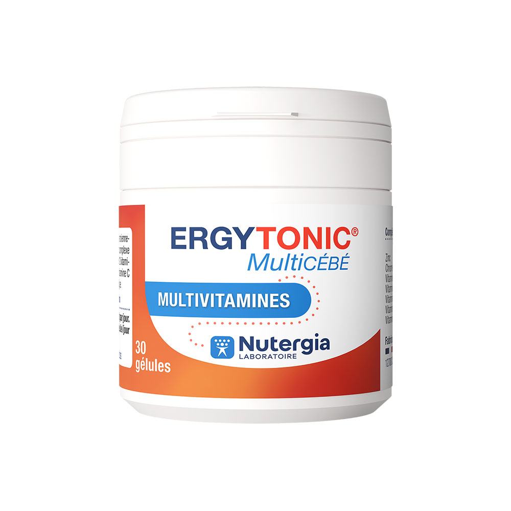 Nutergia Ergytonic Multicébé Multivitamins 30 capsules