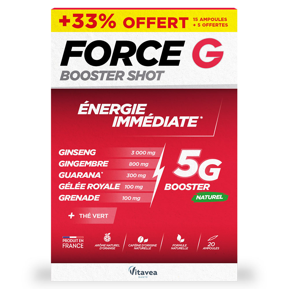 Vitavea Santé Force G Booster Shot Energy x 20 Ampulas