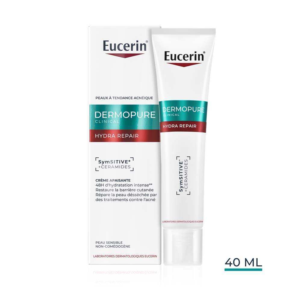 Eucerin Dermopure Soothing repair cream for sensitive skin 40 ml