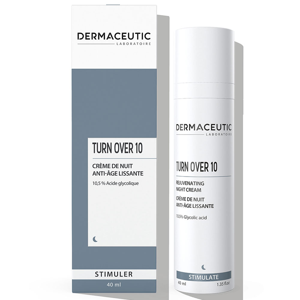 Dermaceutic Turn Over Smoothing anti-ageing night cream stimulates skin renewal 40 ml