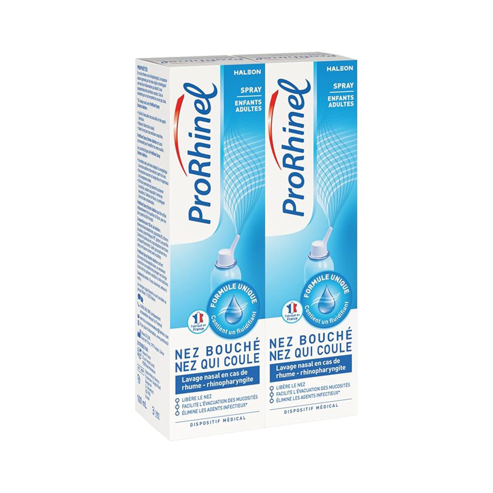 Prorhinel Nasal spray for blocked nose for adults and children 2 x 100 ml