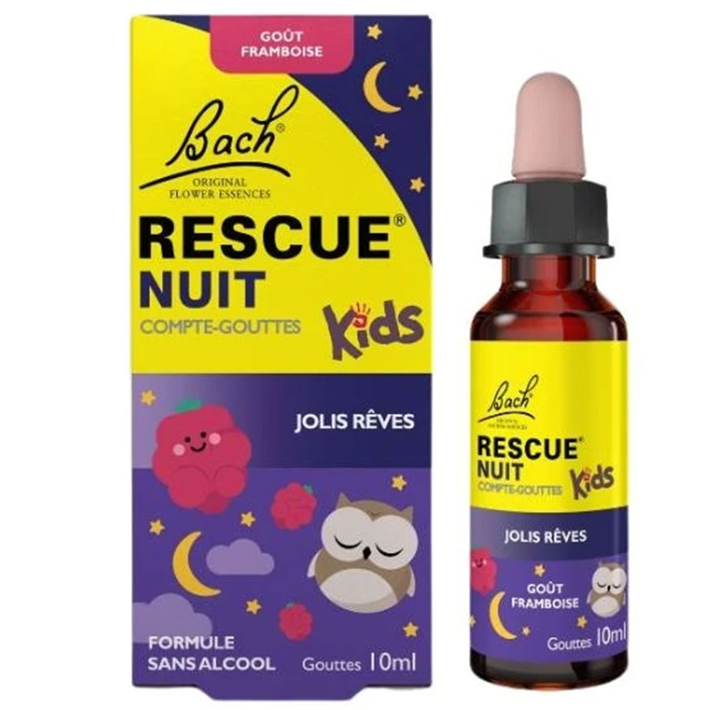 Rescue Kids Jolies Rêves Compte-Gouttes Framboises 10ml