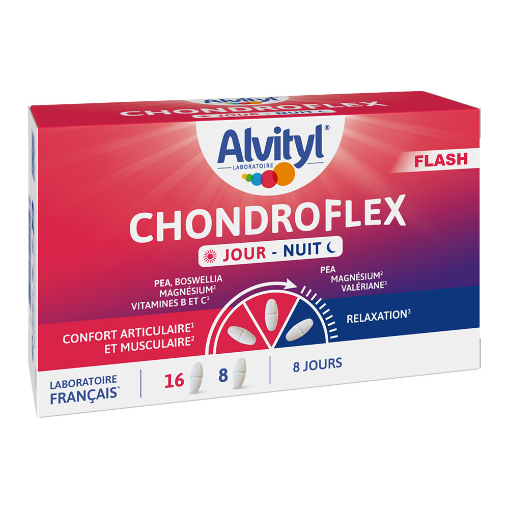 Alvityl Day & Night Chondroflex 24 tablets