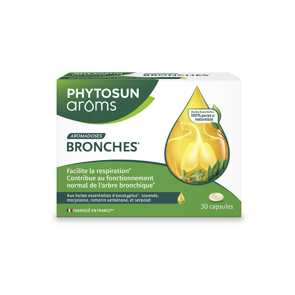 Phytosun Aroms Bronches aromatherapy capsules