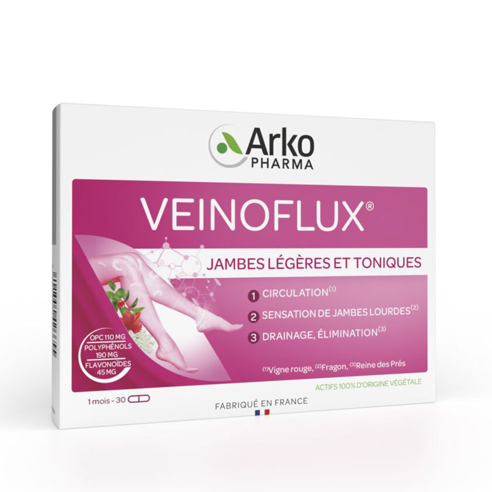 Arkopharma Veinoflux Light & Toned Legs 30 gélules