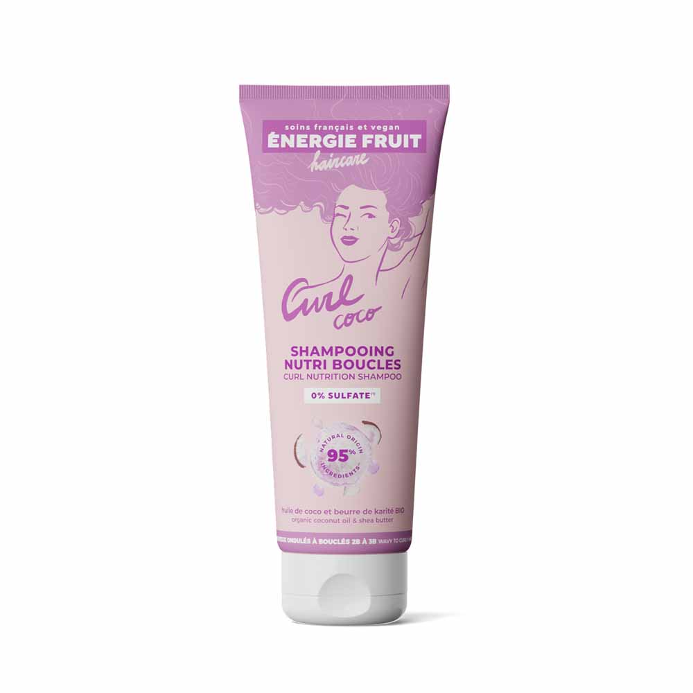 Energie Fruit Coconut & organic shea butter sulphate-free shampoo curly hair 250 ml