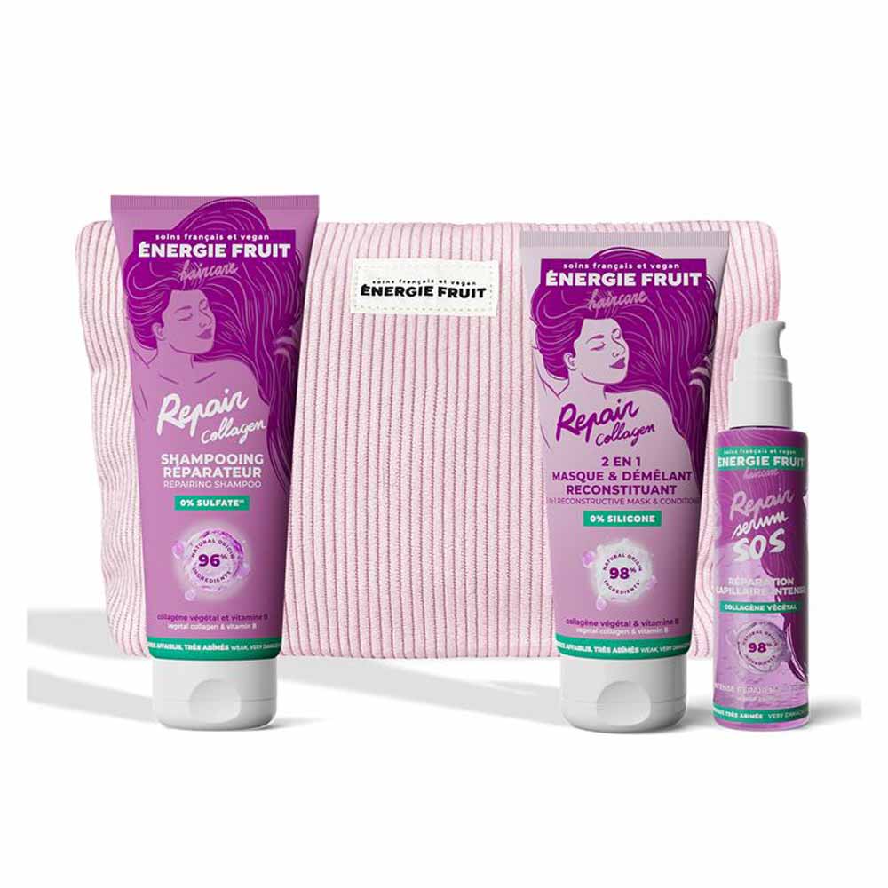 Energie Fruit Full Size Collagen Haircare Kit 525 ml