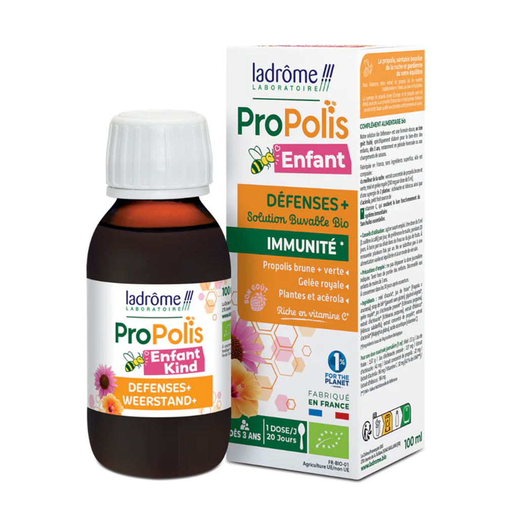 Ladrôme Propolis Defences+ Immunity syrup for children 100 ml
