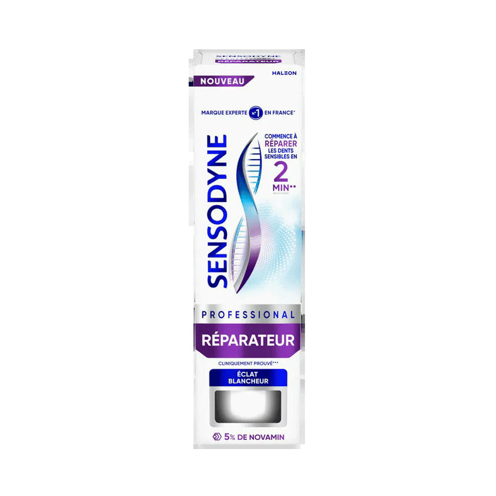 Sensodyne Repairing toothpaste whitening shine 75 ml