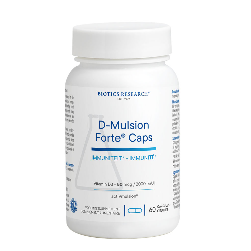 Biotics Research D-Mulsion Forte 60 capsules
