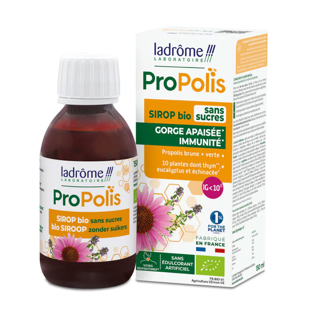 Ladrôme Propolis Sugar-free Propolis Syrups 150ml