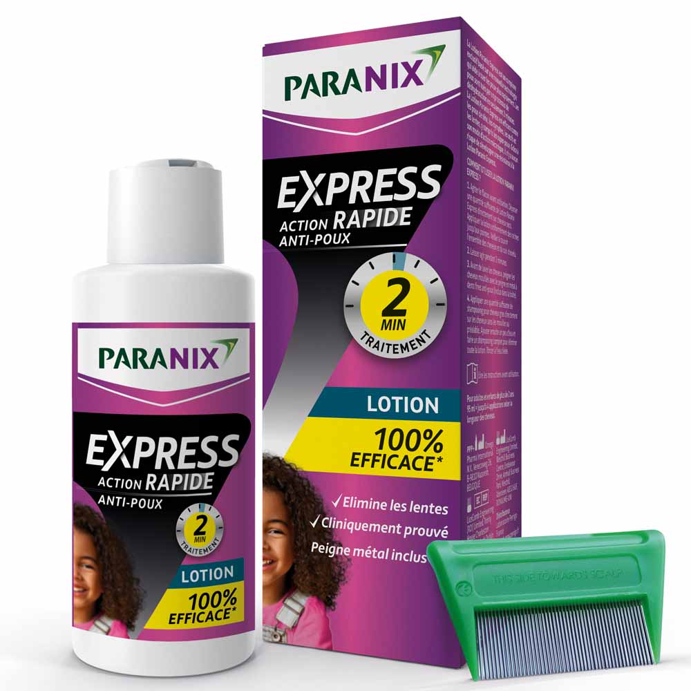 Paranix Extra Fort Anti-Lice And Nits Lotion 200ml + metal comb included