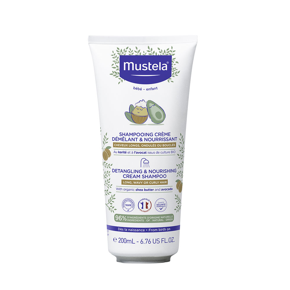 Mustela Detangling and nourishing cream shampoo 200ml
