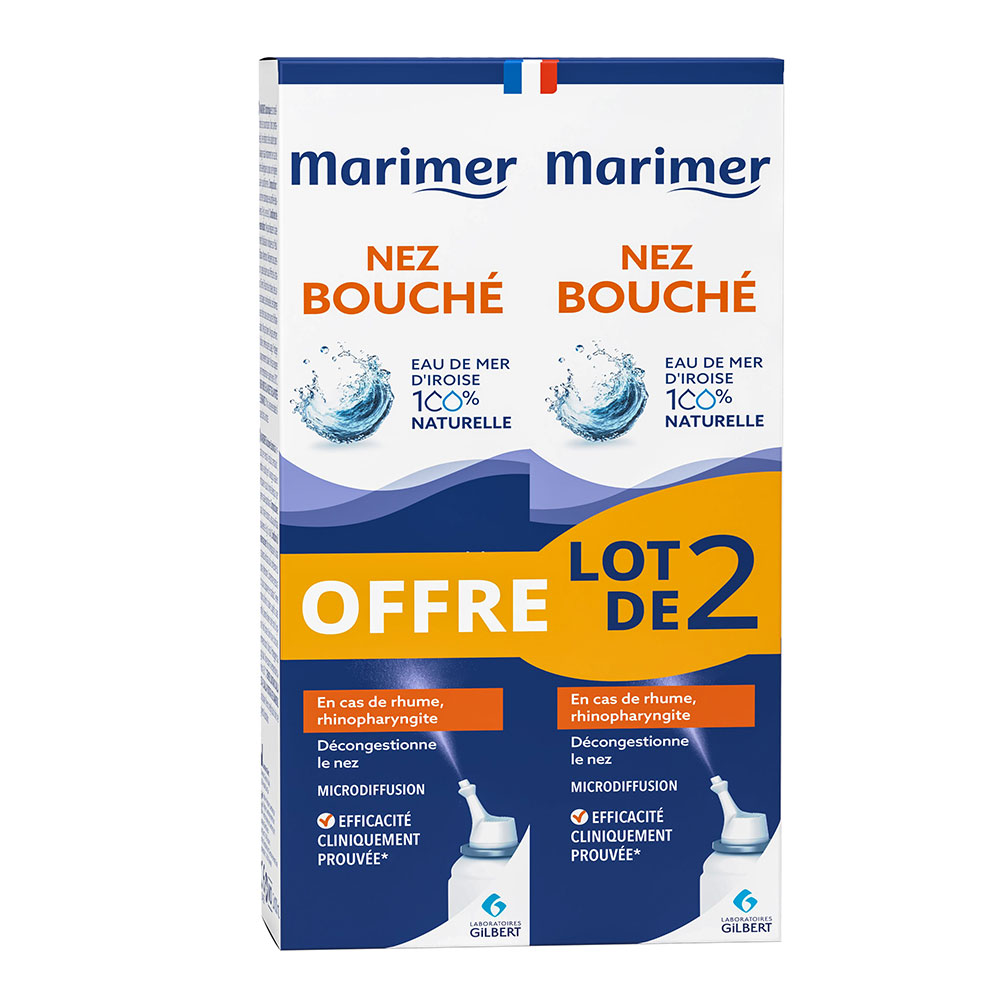 Marimer Spray for blocked nose, cold and nasopharyngitis 2x100ml