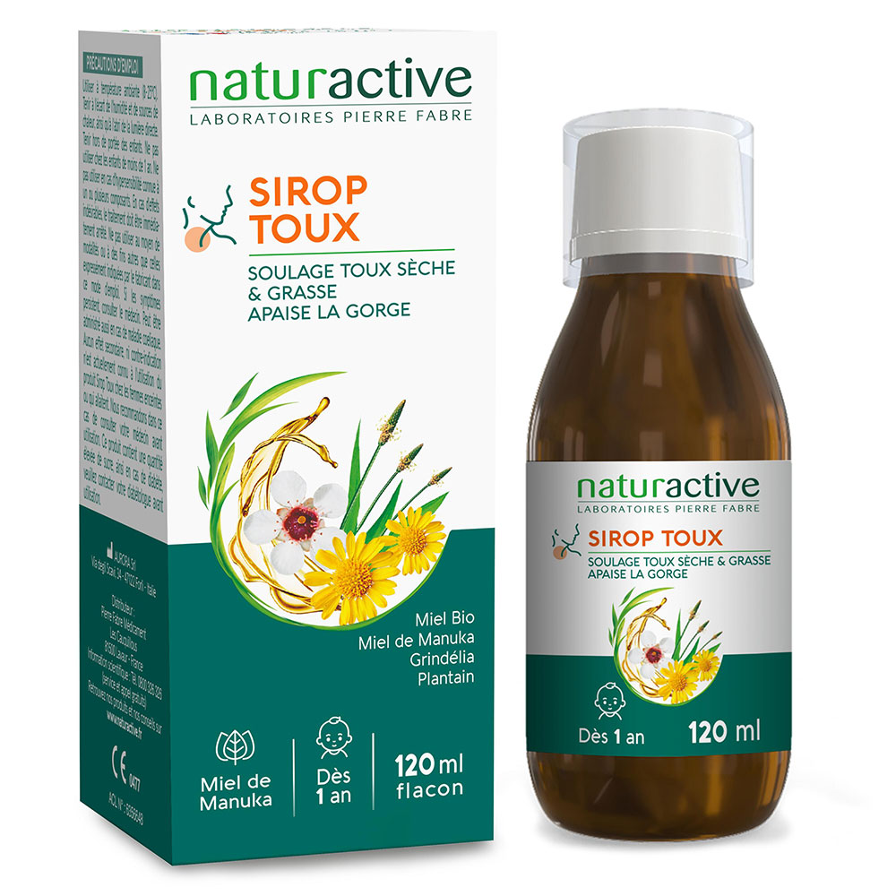 Naturactive Cough syrup manuka honey syrup 120 ml