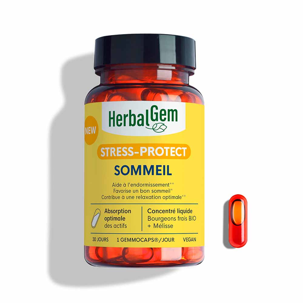Herbalgem Gemmocaps Stress-Protect Sleep Helps you fall asleep and get a good night's sleep 30 capsules
