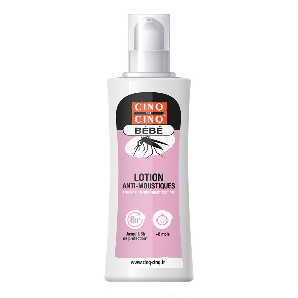 Cinq Sur Cinq Baby Anti-Mosquito Lotion suitable from birth 40ml +75ml