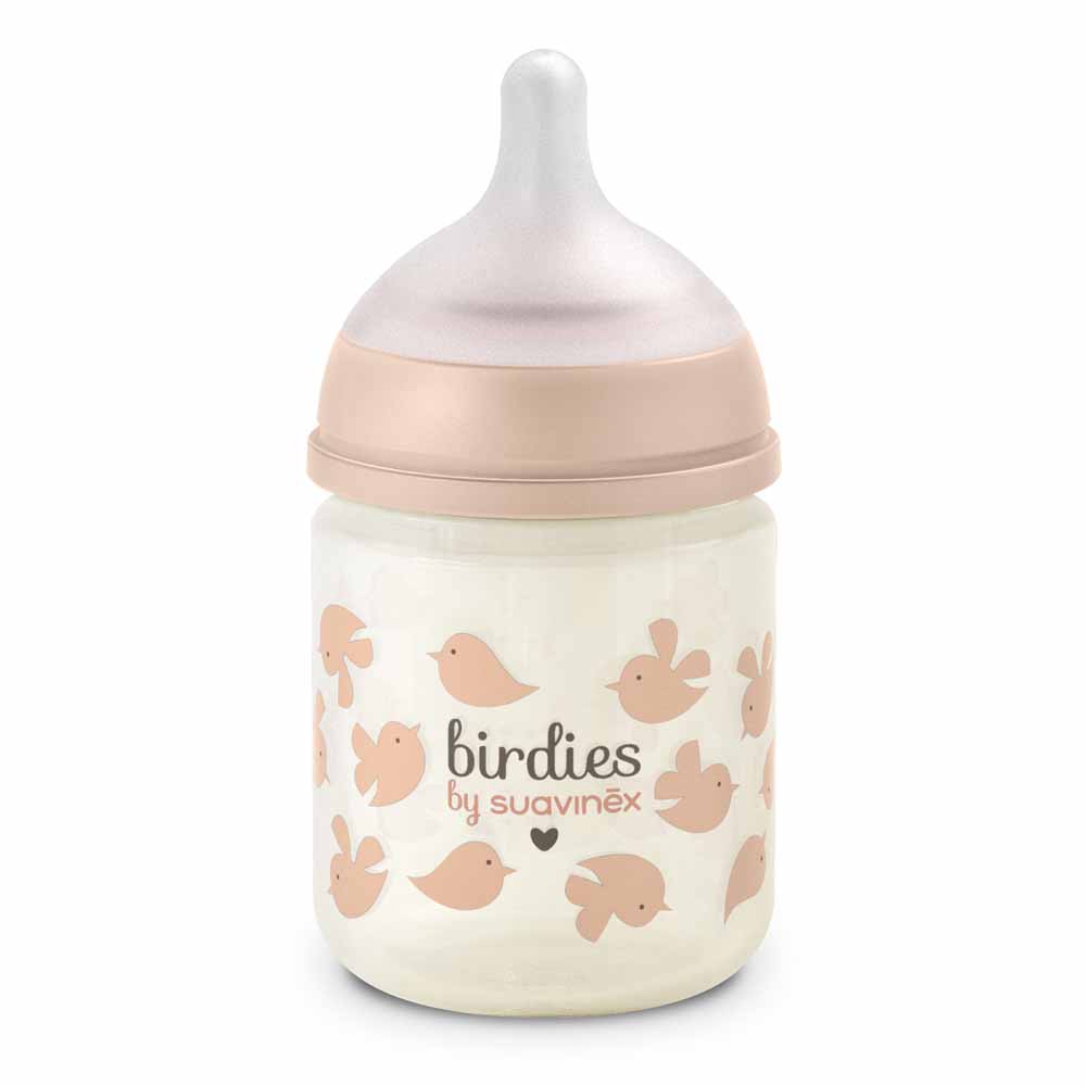 Suavinex SxPro Glass Feeding Bottle Slow Flow 120ml