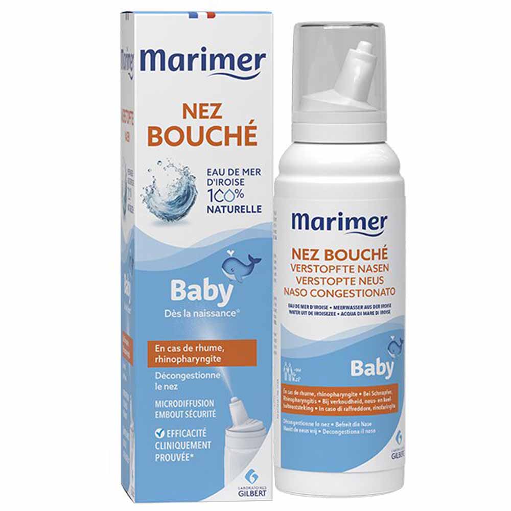 Marimer Baby Baby Rhinopharyngitis and Cold Spray Blocked nose 100ml