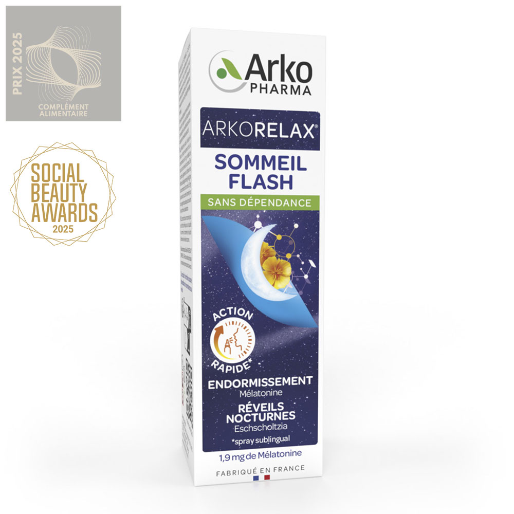 Arkopharma Arkorelax Flash Sleep 1.9mg of Melatonin 20ml