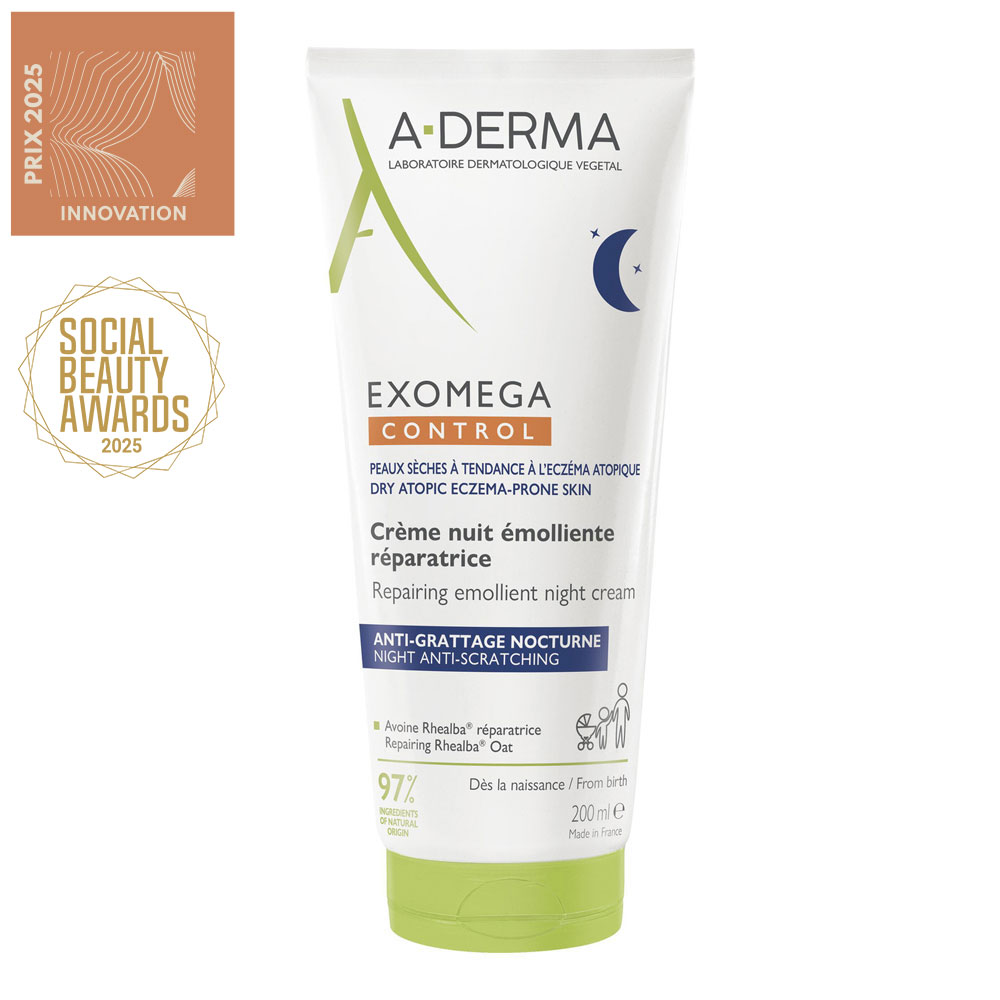A-Derma Exomega Control Repairing Night Cream 200 ml