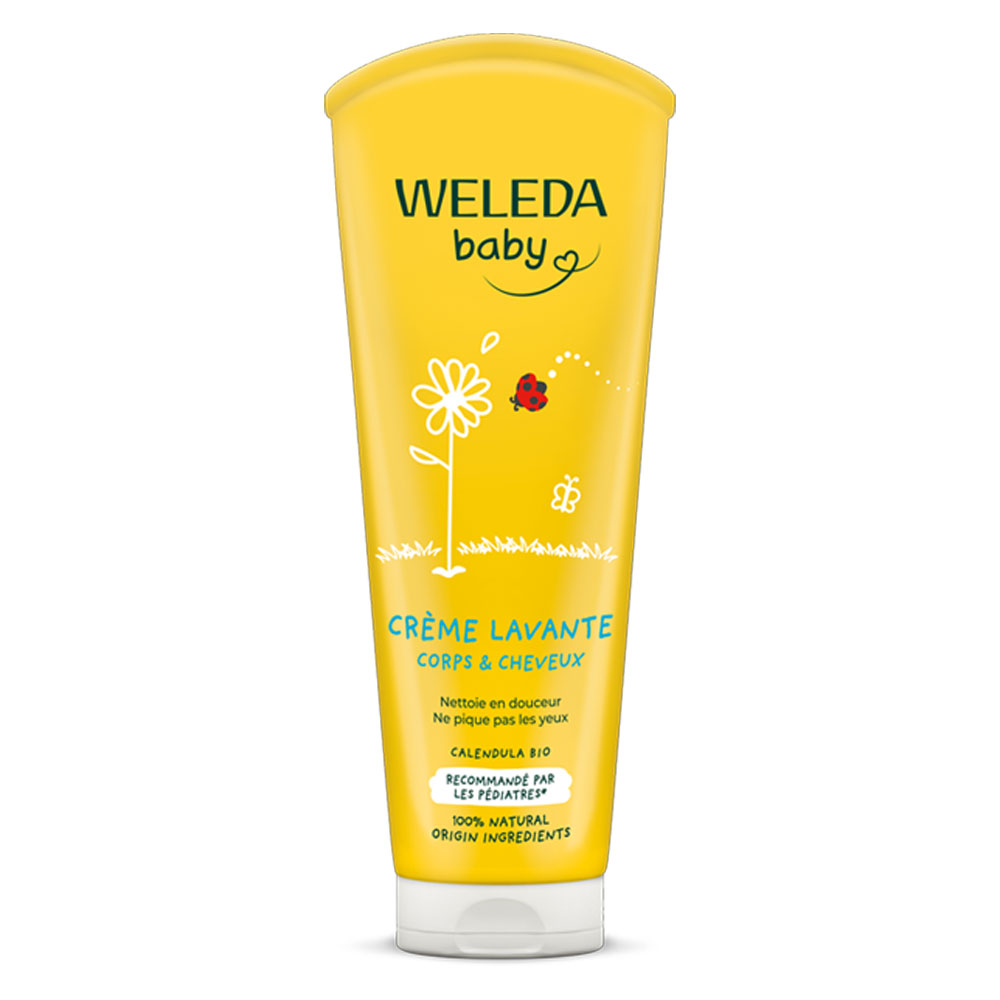 Weleda Calendula Baby Hair And Body Cleansing Cream 200ml