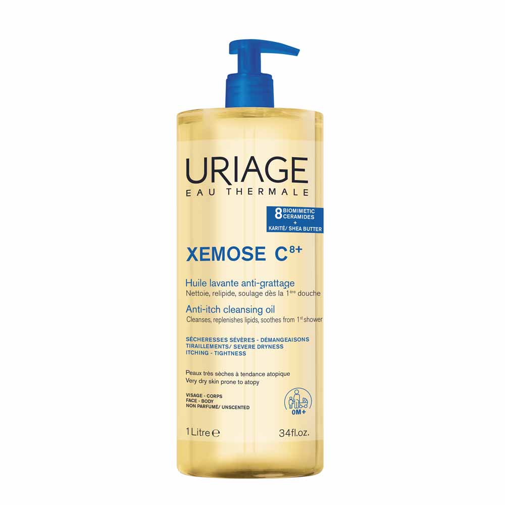 Uriage Xémose C8+ Soothing cleansing oil for very dry and eczema-prone skin 1 l